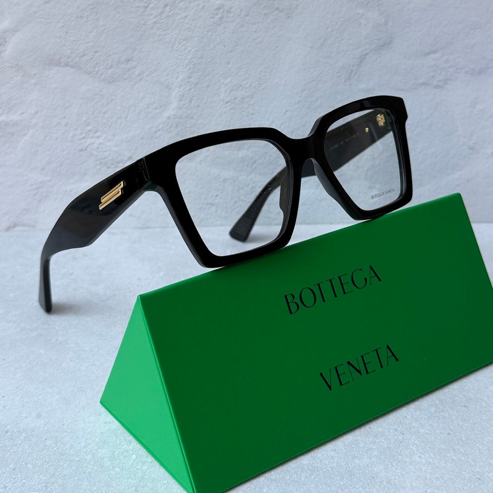 NEW Bottega Veneta BV1458O Black Eyeglasses Frames